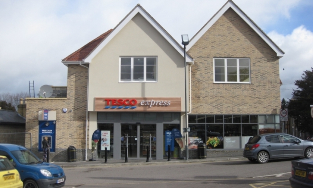 Proposed retails unit and 4 residential units, Royston