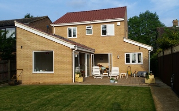 New dwelling in SIPS panels, Dry Drayton