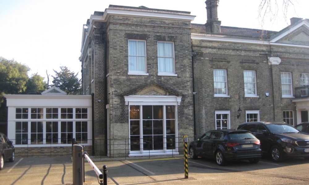 Extension of Banyers Hotel, Grade 2 listed building in Royston